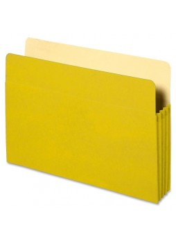 Accordion, 9.50" Width x 11.75" Sheet Size - 3.50" Expansion - Yellow - Recycled - 1 Each - spr26553